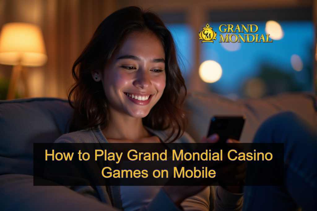 How to Play Grand Mondial Casino Games on Mobile